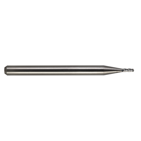 M.A. FORD Tuffcut Gp 4 Flute Ball Nose End Mill, 3/64 14004680
